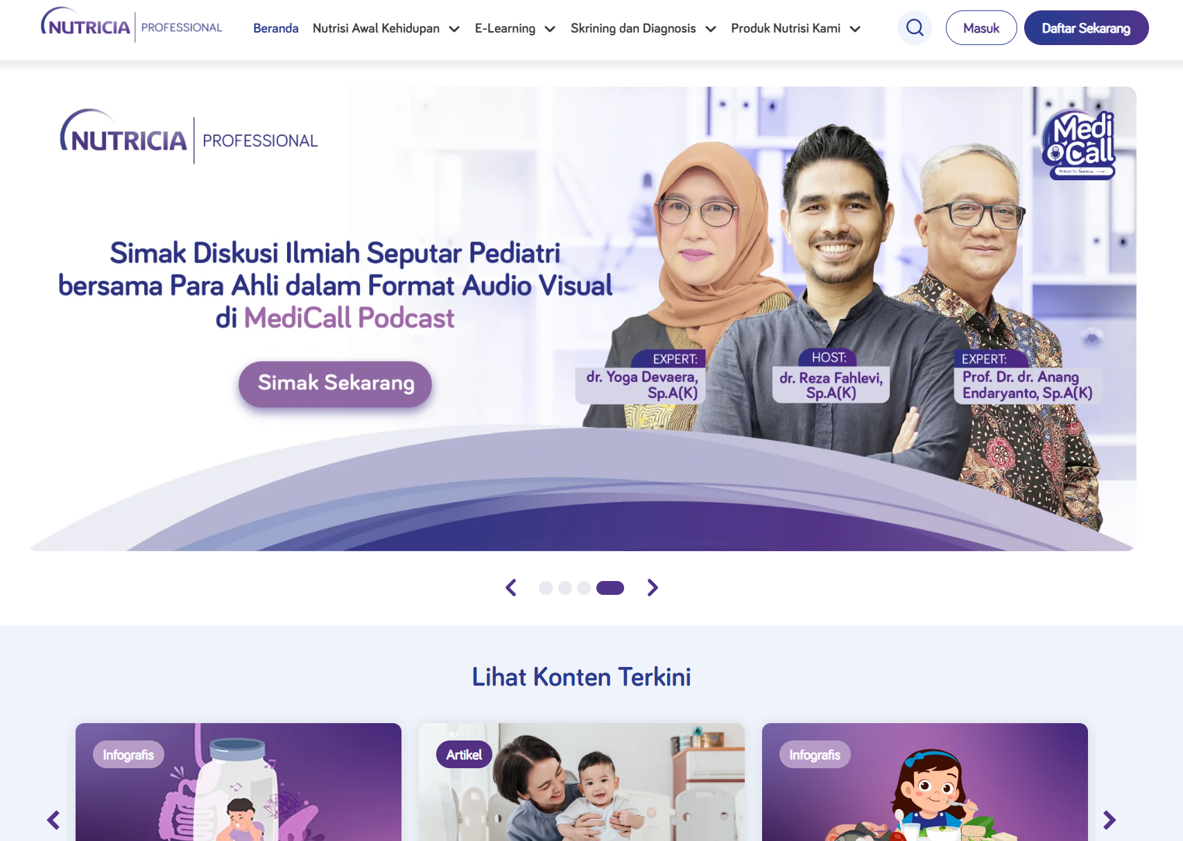 Nutricia Professional LMS